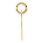 Load image into Gallery viewer, 14K Yellow Gold Initial Letter S Charm Pendant