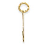 Load image into Gallery viewer, 14K Yellow Gold Initial Letter X Charm Pendant