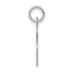 Load image into Gallery viewer, 14K White Gold Initial Letter G Charm Pendant