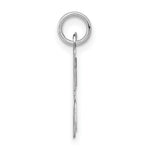 Load image into Gallery viewer, 14K White Gold Initial Letter H Charm Pendant