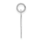 Load image into Gallery viewer, 14K White Gold Initial Letter I Charm Pendant