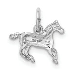 Load image into Gallery viewer, 14K White Gold Horse Charm