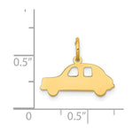 Load image into Gallery viewer, 14K Yellow Gold Compact Car Charm