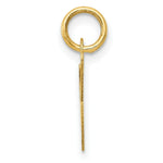 Load image into Gallery viewer, 14K Yellow Gold Small Fancy Script Initial Letter L Charm