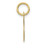 Load image into Gallery viewer, 14K Yellow Gold Small Fancy Script Initial Letter S Charm