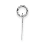 Load image into Gallery viewer, 14K White Gold Small Fancy Script Initial Letter G Charm Pendant