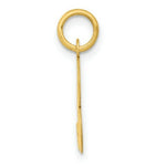 Load image into Gallery viewer, 14K Yellow Gold Medium Fancy Script Initial Letter B Charm Pendant