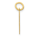 Load image into Gallery viewer, 14K Yellow Gold Medium Fancy Script Initial Letter C Charm Pendant