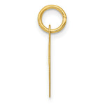 Load image into Gallery viewer, 14K Yellow Gold Medium Fancy Script Initial Letter D Charm Pendant