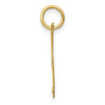Load image into Gallery viewer, 14K Yellow Gold Medium Fancy Script Initial Letter J Charm Pendant