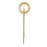 Load image into Gallery viewer, 14K Yellow Gold Medium Fancy Script Initial Letter N Charm Pendant