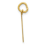 Load image into Gallery viewer, 14K Yellow Gold Medium Fancy Script Initial Letter T Charm Pendant