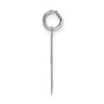 Load image into Gallery viewer, 14K White Gold Medium Fancy Script Initial Letter I Charm Pendant