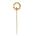 Load image into Gallery viewer, 14K Yellow Gold Large Fancy Script Initial Letter B Charm Pendant