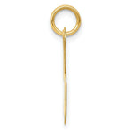 Load image into Gallery viewer, 14K Yellow Gold Large Fancy Script Initial Letter K Charm Pendant