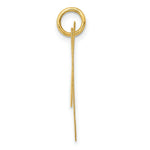 Load image into Gallery viewer, 14K Yellow Gold Large Fancy Script Initial Letter M Charm Pendant