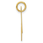 Load image into Gallery viewer, 14K Yellow Gold Large Fancy Script Initial Letter N Charm Pendant