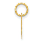 Load image into Gallery viewer, 14K Yellow Gold Small Script Initial Letter A Charm Pendant