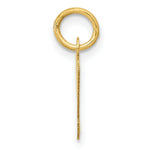 Load image into Gallery viewer, 14K Yellow Gold Small Script Initial Letter M Charm Pendant