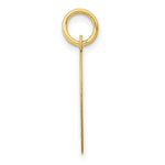 Load image into Gallery viewer, 14K Yellow Gold Large Script Initial Letter D Charm Pendant