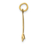 Load image into Gallery viewer, 14K Yellow Gold Large Script Initial Letter L Charm Pendant