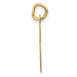 Load image into Gallery viewer, 14K Yellow Gold Large Script Initial Letter S Charm Pendant