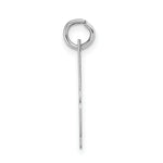 Load image into Gallery viewer, 14K White Gold Large Script Initial Letter H Charm Pendant