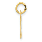 Load image into Gallery viewer, 14K Yellow Gold Small Block Initial Letter I Charm Pendant