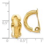 Load image into Gallery viewer, 14K Yellow Gold Non-Pierced Earrings