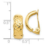 Load image into Gallery viewer, 14K Yellow Gold Non-Pierced Earrings
