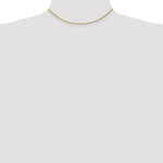 Load image into Gallery viewer, 14K Yellow Gold 1.75mm Diamond-cut Rope with Lobster Clasp Chain Necklace  Length 16'' inches
