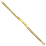 Load image into Gallery viewer, 14K Yellow Gold Two Strand Rope ID Bracelet  Length 7'' inches
