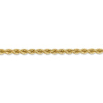 Load image into Gallery viewer, 14K Yellow Gold 4mm Handmade Regular Rope Chain Necklace  Length 18'' inches
