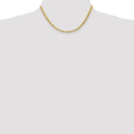 Load image into Gallery viewer, 14K Yellow Gold 5mm Diamond-cut Rope with Lobster Clasp Chain Necklace  Length 16'' inches
