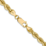 Load image into Gallery viewer, 14K Yellow Gold 5mm Handmade Regular Rope Chain Necklace  Length 18'' inches
