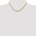 Load image into Gallery viewer, 10K Yellow Gold 4.1mm Semi-Solid Anchor Chain  length: 16 inches
