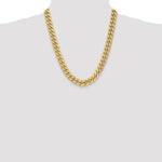 Load image into Gallery viewer, 10K Yellow Gold 11 mm Miami Cuban Chain  length: 24 inches
