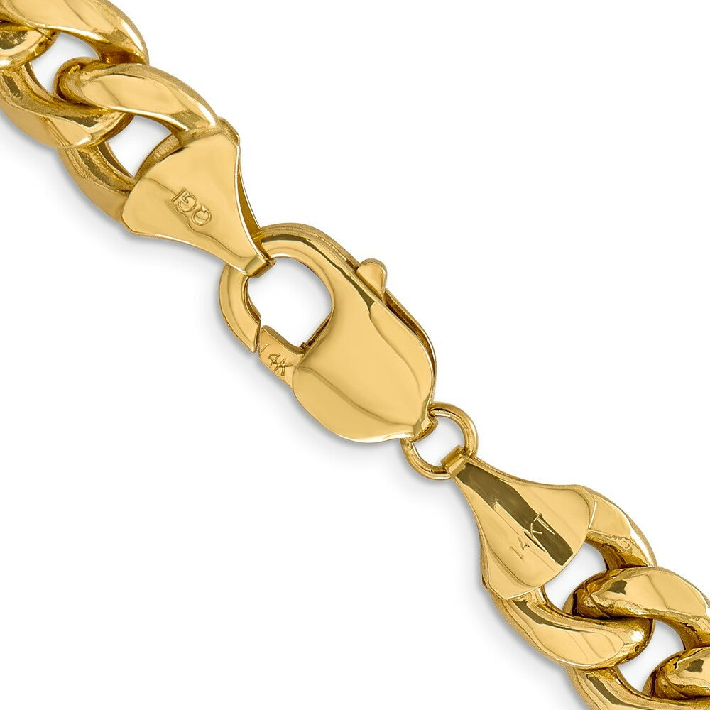 10K Yellow Gold 11 mm Miami Cuban Chain  length: 24 inches