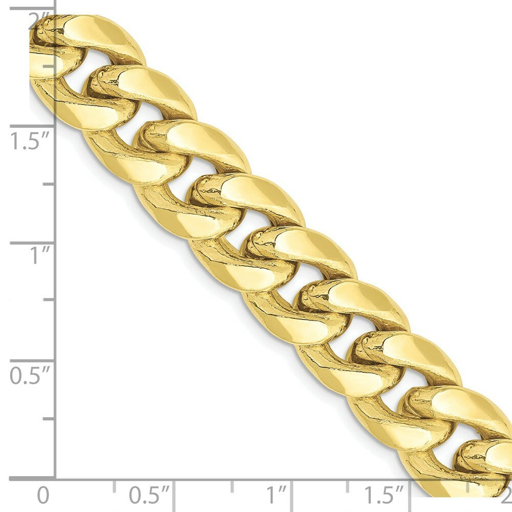 10K Yellow Gold 11 mm Miami Cuban Chain  length: 24 inches