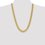 Load image into Gallery viewer, 10K Yellow Gold 11 mm Miami Cuban Chain  length: 24 inches
