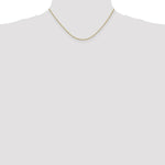 Load image into Gallery viewer, 10K Yellow Gold 1.10mm Box Chain Necklace  Length 16'' inches
