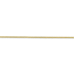 Load image into Gallery viewer, 10K Yellow Gold 1.25mm Box Chain Necklace  Length 16'' inches
