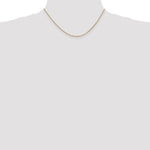 Load image into Gallery viewer, 10K Yellow Gold 1.25mm Box Chain Necklace  Length 16'' inches
