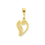 Load image into Gallery viewer, 10K Yellow Gold Script Initial Letter B Charm
