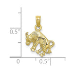 Load image into Gallery viewer, 10K Yellow Gold 3-D Scorpio Zodiac Pendant
