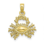 Load image into Gallery viewer, 10K Yellow Gold 3-D Scorpio Zodiac Pendant
