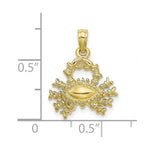 Load image into Gallery viewer, 10K Yellow Gold 3-D Scorpio Zodiac Pendant
