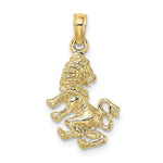Load image into Gallery viewer, 10K Yellow Gold 3-D Scorpio Zodiac Pendant
