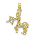 Load image into Gallery viewer, 10K Yellow Gold 3-D Scorpio Zodiac Pendant
