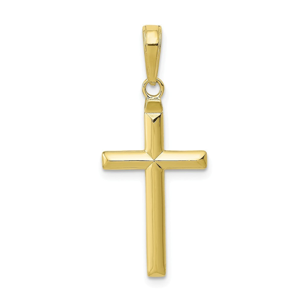 10K Yellow Gold Reversible Latin Cross Pendant